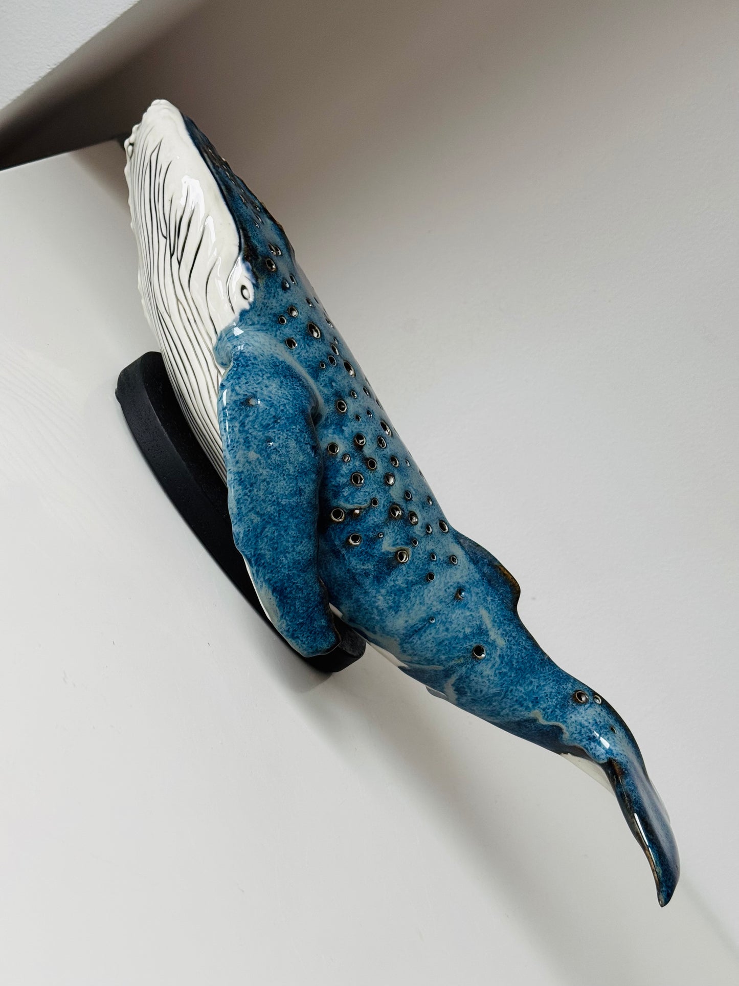 Porcelain Whale Lamp