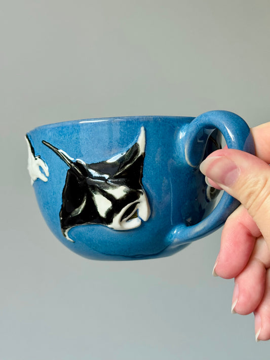 Flying Mantas Mug