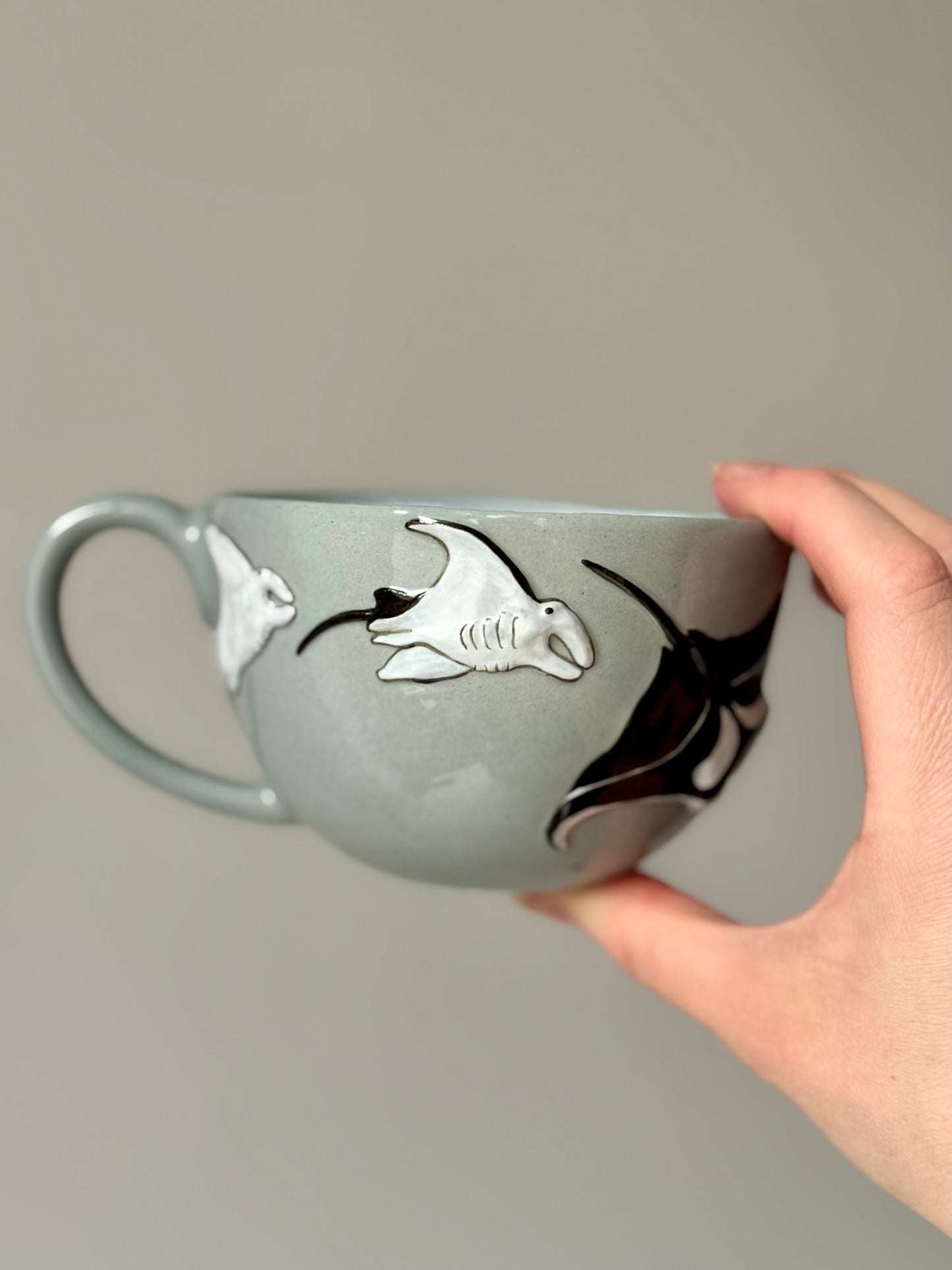 Flying Mantas Mug