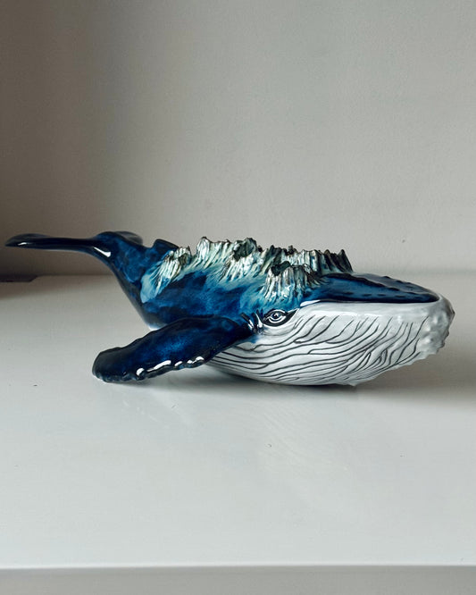 Humpback Whale Candle Holder
