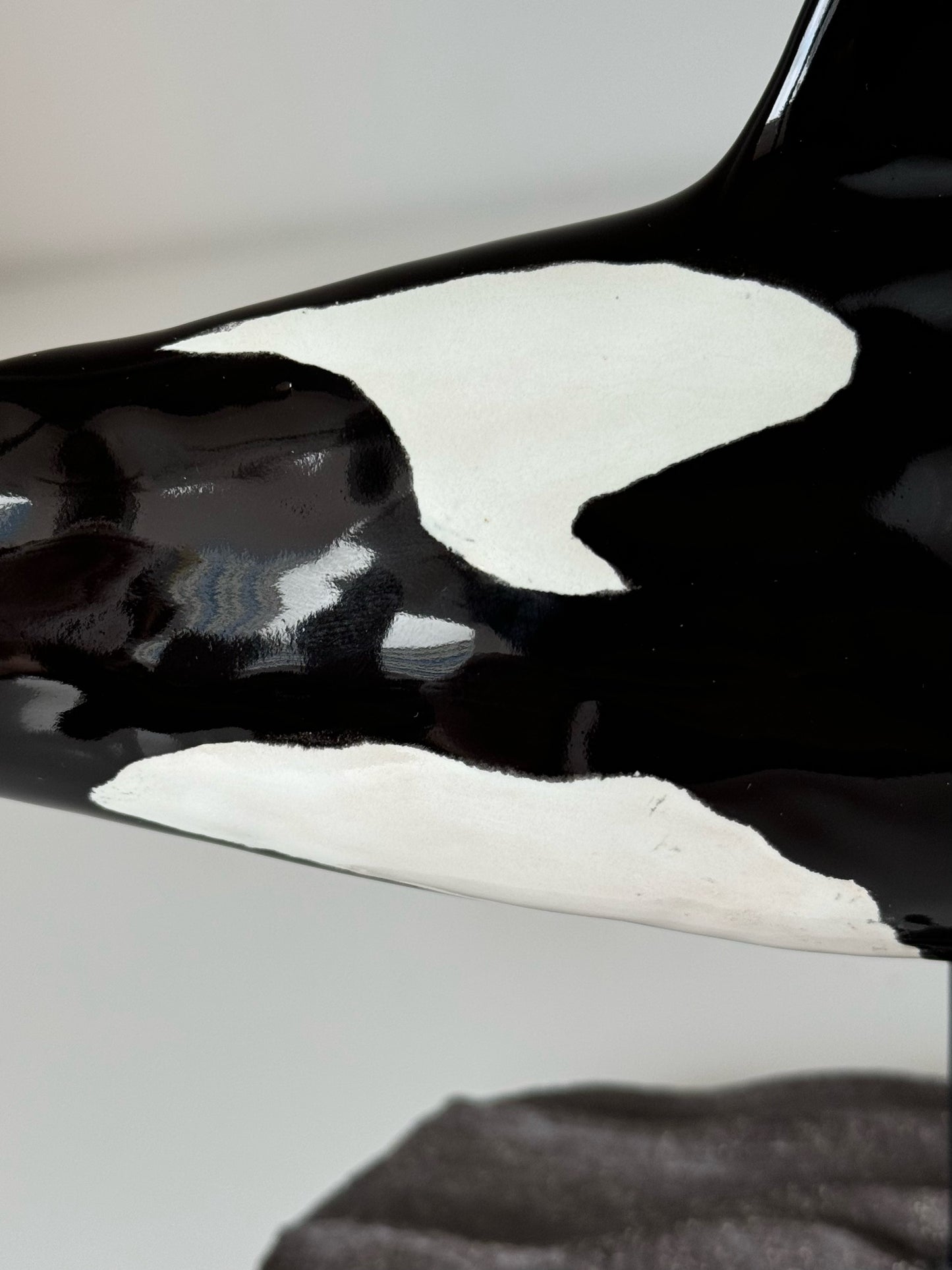 Orca on a ceramic stand