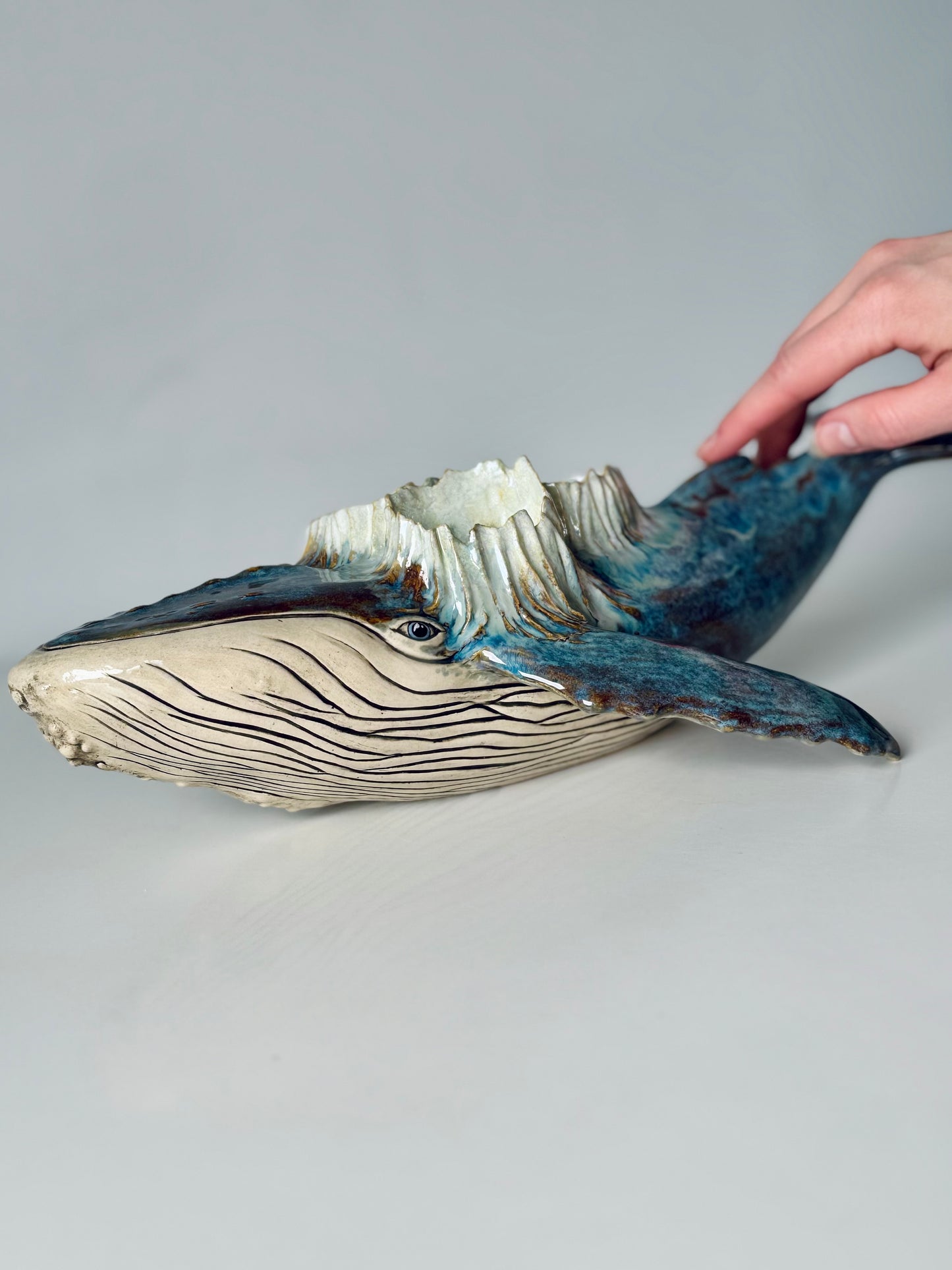 Humpback Whale Candle Holder