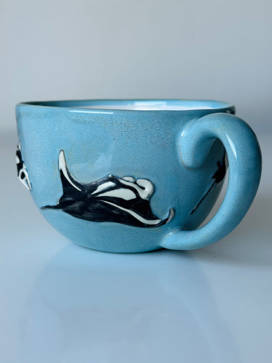 Flying Mantas Mug