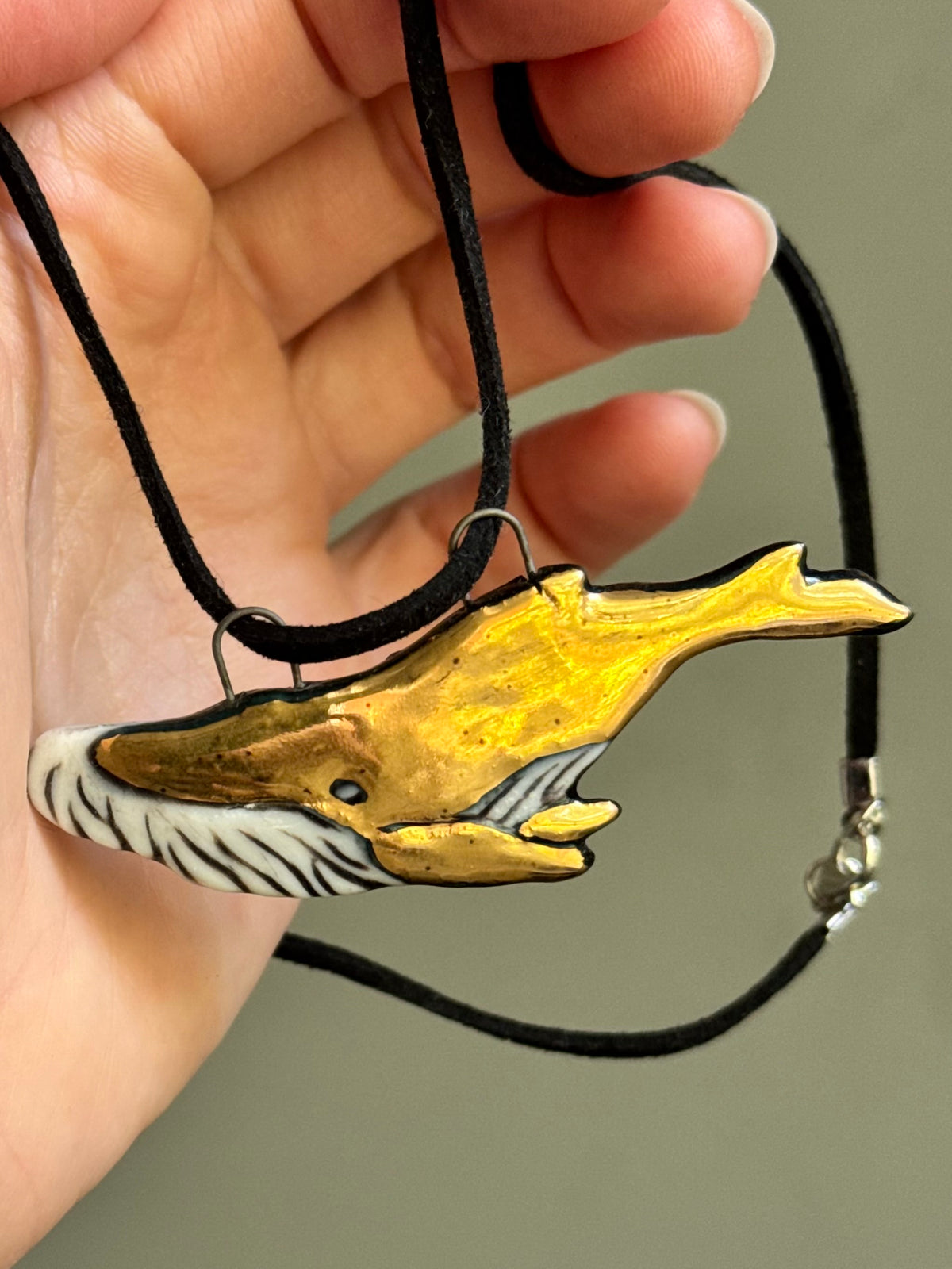 Porcelain pendant