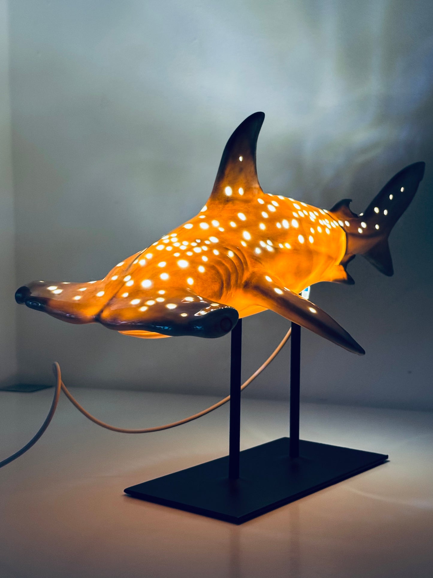 Hammerhead Shark Lamp