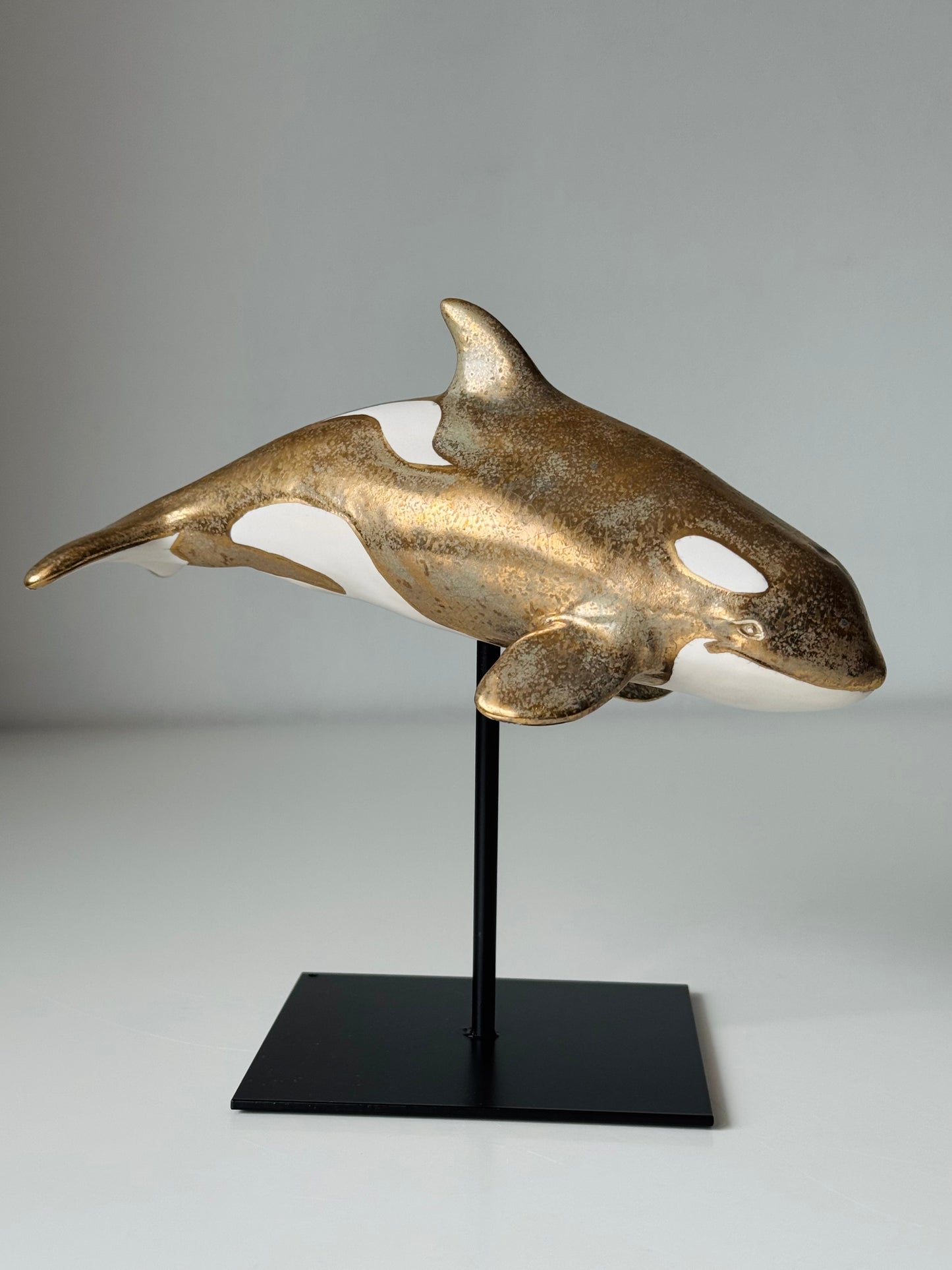 Matte Gold Baby Orca