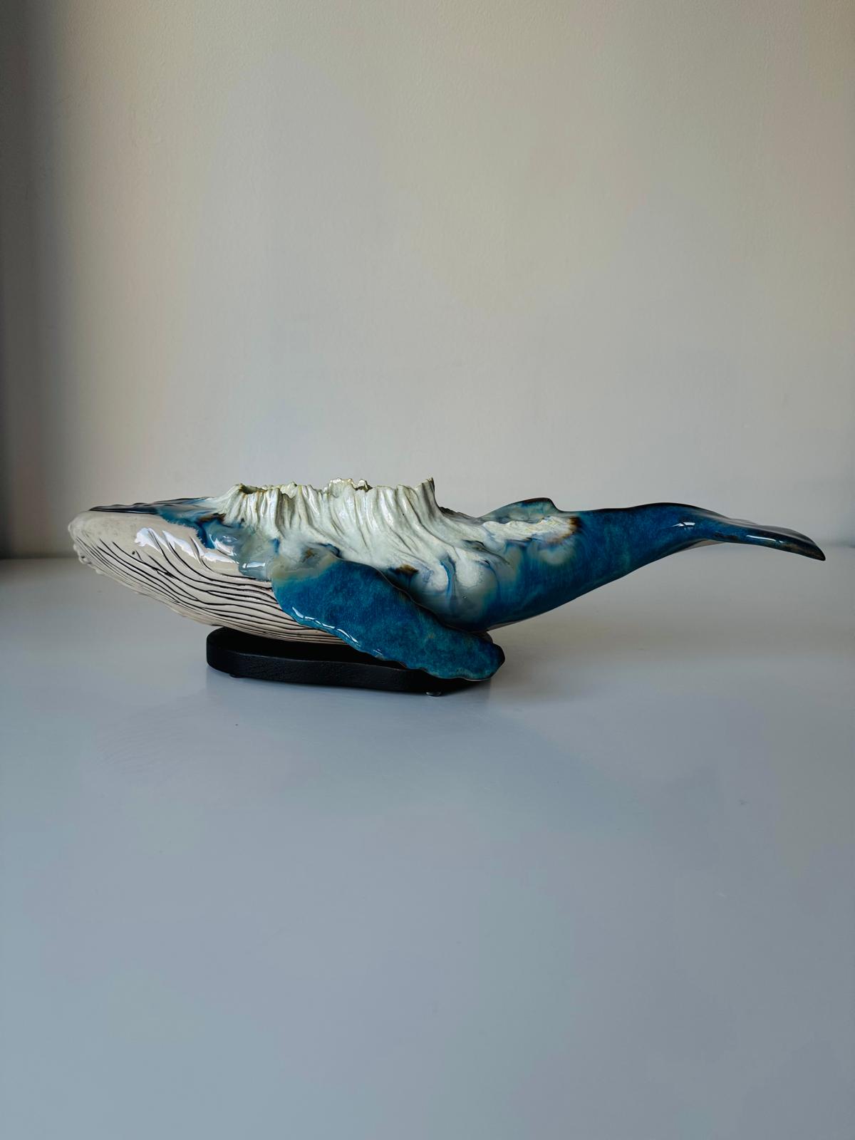 Humpback Whale Candle Holder